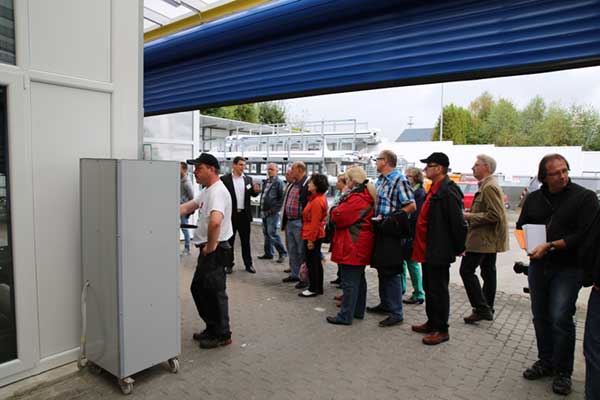 Großeer Andrang beim Tag der offenen Tür